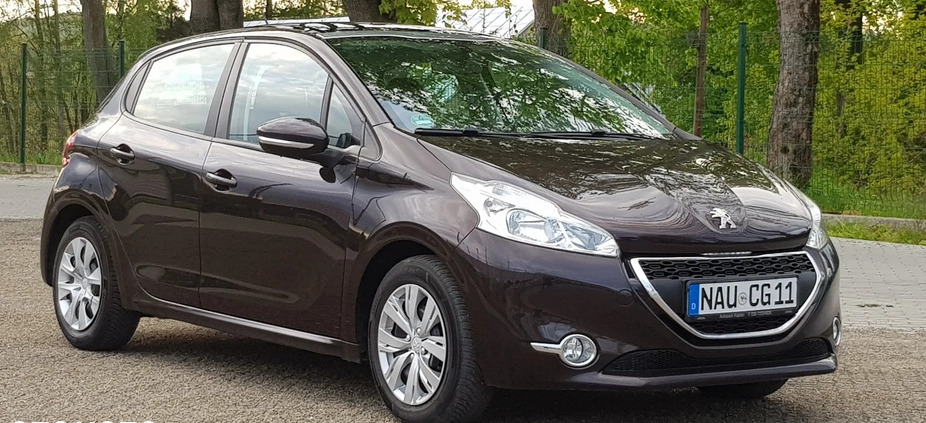 Peugeot 208 cena 23999 przebieg: 115000, rok produkcji 2013 z Dynów małe 529